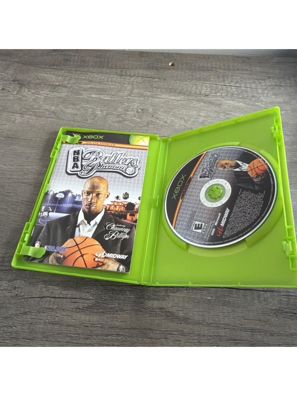 NBA Ballers Phenom (Xbox) Pristine Condition, No Sound Track, W/ Manual